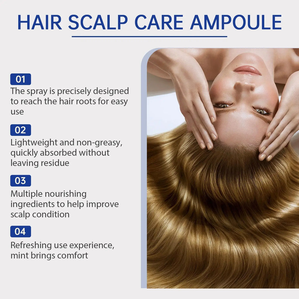 Scalp Cooling Hair Ampoule Nourishing Spray 60ml