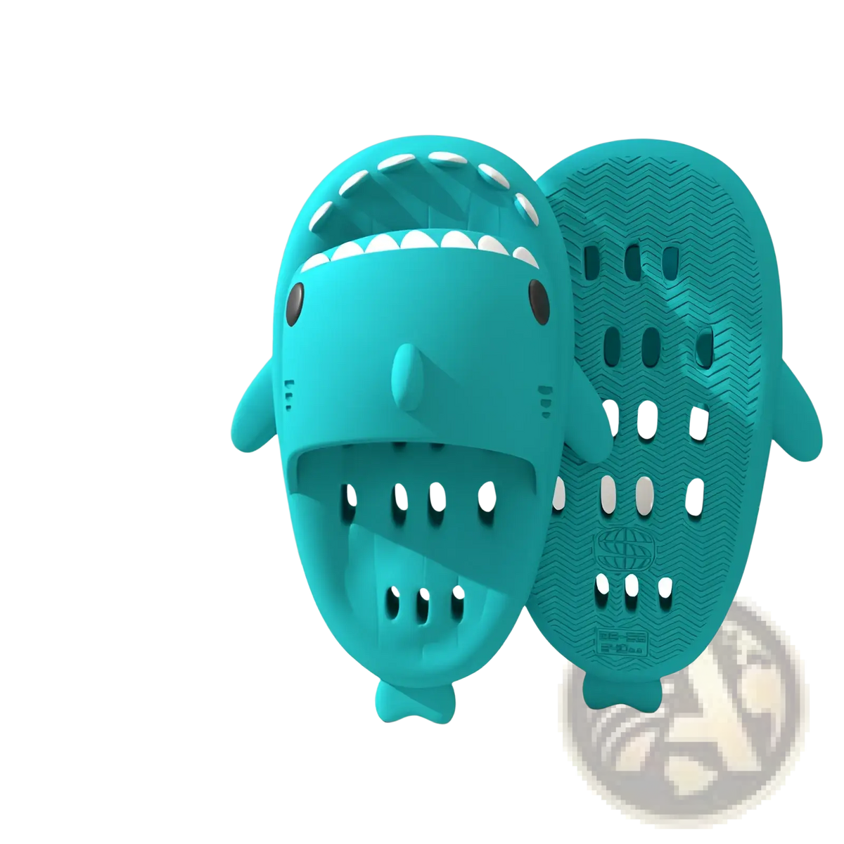 Shark Slippers Quick Dry Non Slip Shower Slides