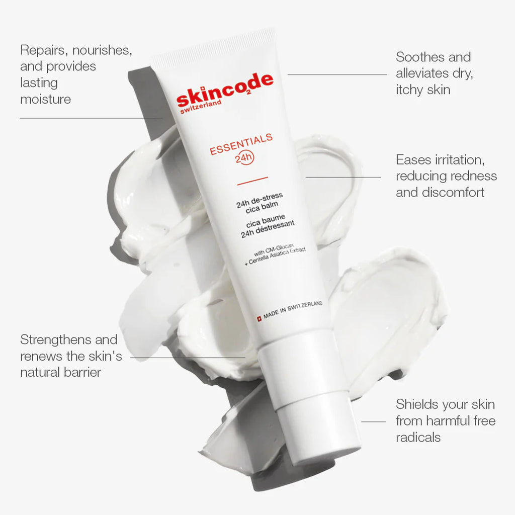 Skincode 24h De-Stress Cica Balm