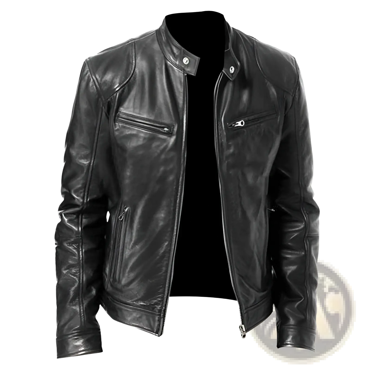 PU Leather Jacket Slim Leather Jacket