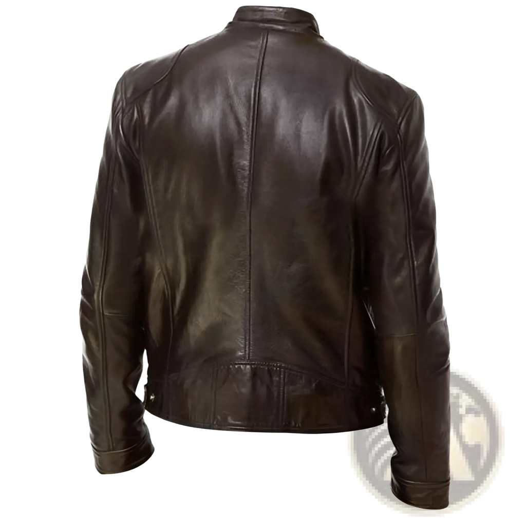PU Leather Jacket Slim Leather Jacket