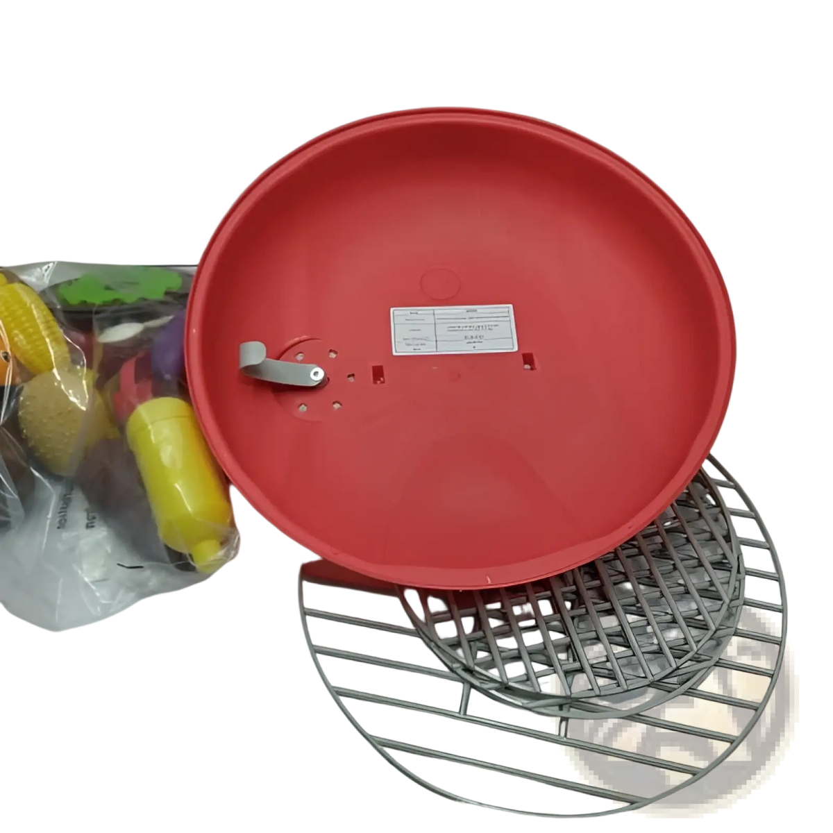 Smoking Barbecue Grill Toy with Light and Sound Ic
