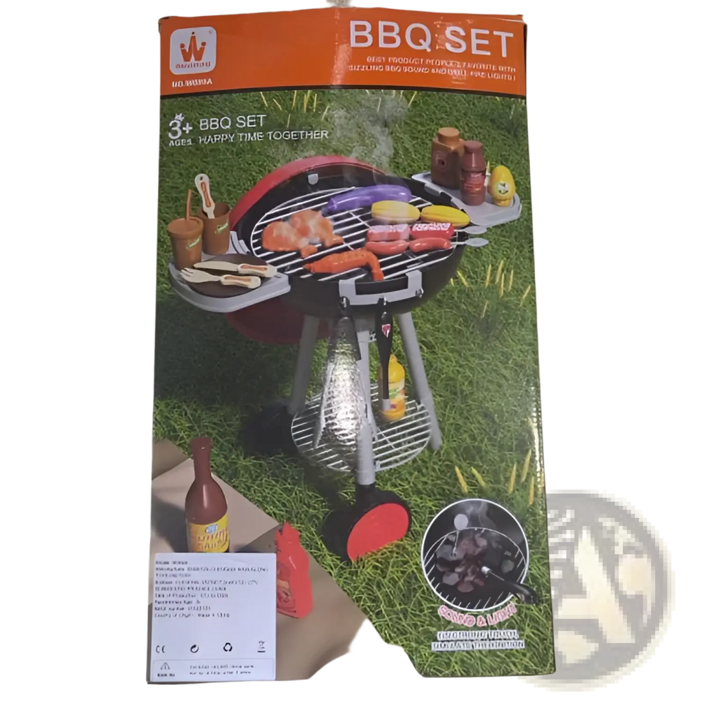 Smoking Barbecue Grill Toy with Light and Sound Ic