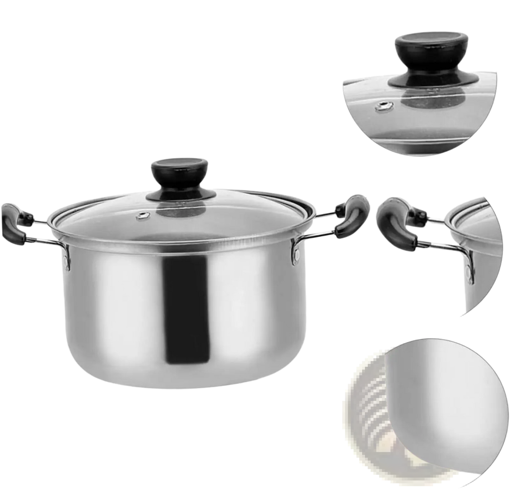 Stainless Steel Induction Cookware Set 5 Pieces