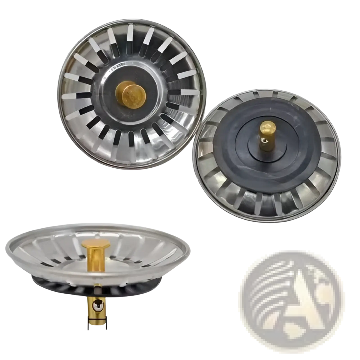 Stainless Steel Kitchen Sink Strainer Plug 78mm