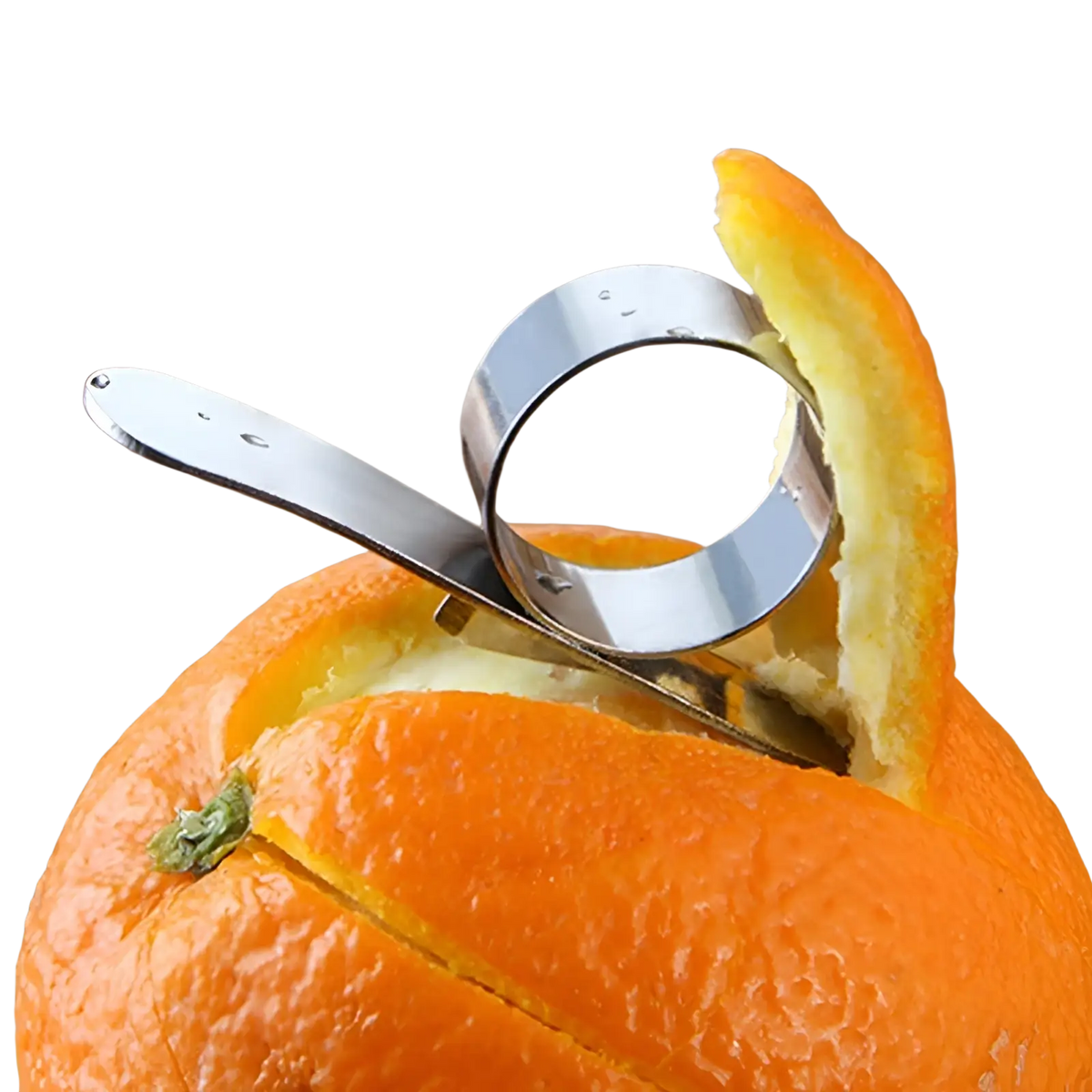 Stainless Steel Orange Peeler Ring Citrus Tool