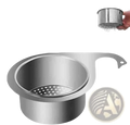 Stainless Steel Swan Sink Strainer Basket Filter
