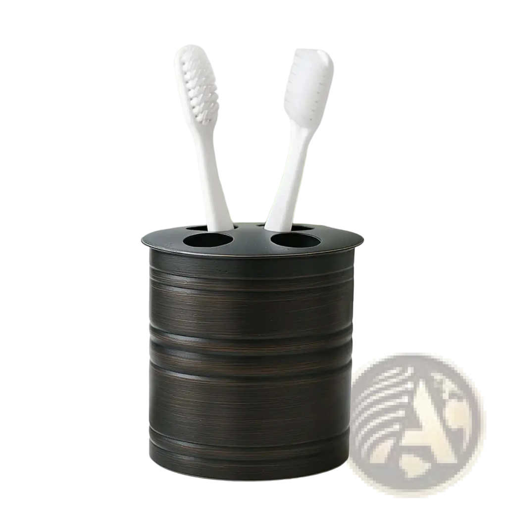 Stainless Steel Toothbrush Holder Oil Rubbed Bronze