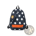 Star Print Soccer Backpack with Bear Coin Purse