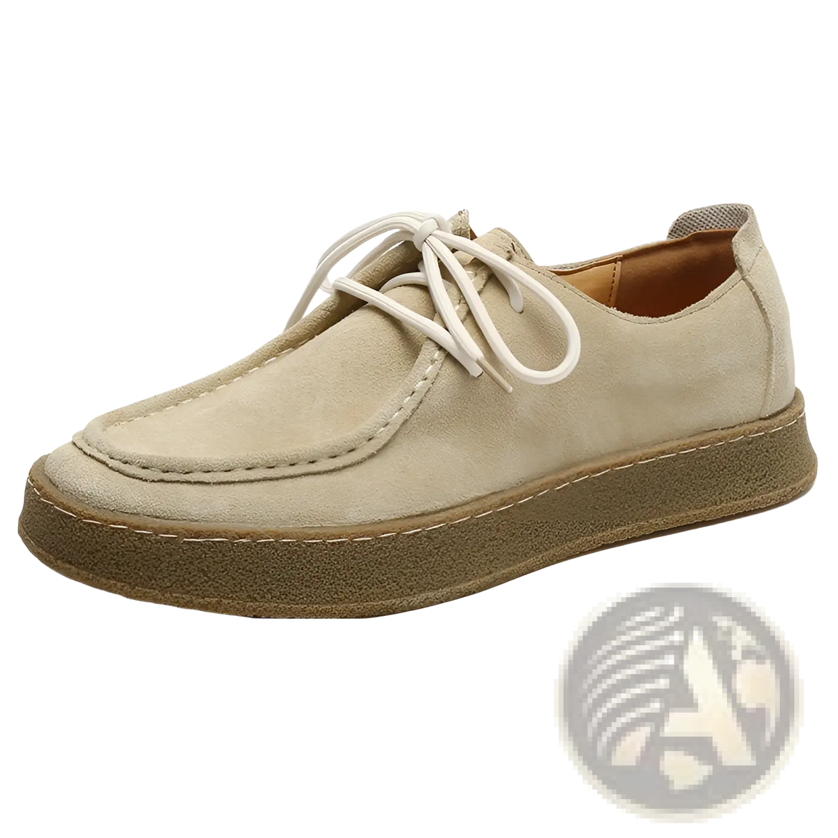 Suede British Style Casual Lace Up Leather Shoes