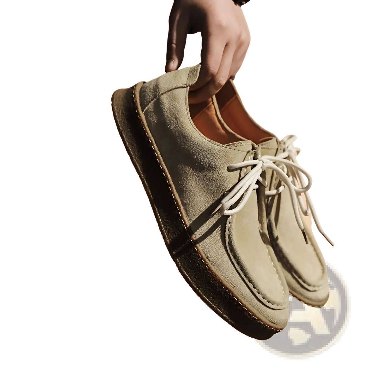 Suede British Style Casual Lace Up Leather Shoes