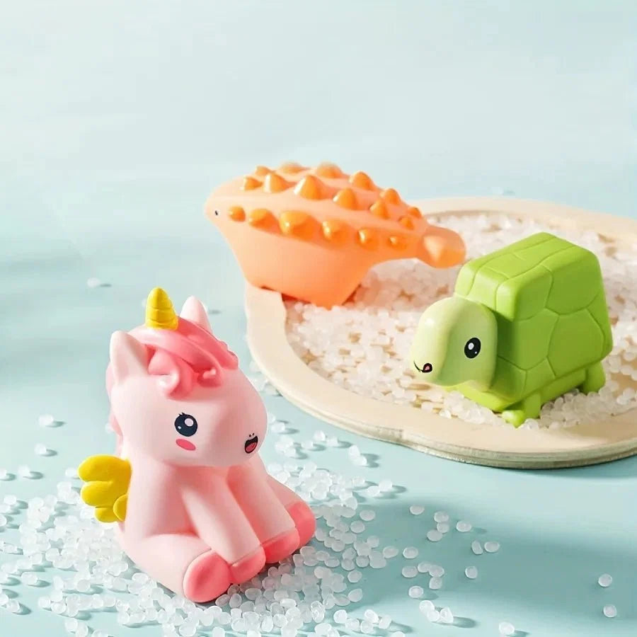 Dinosaur Squirt Bath Toys | Soft Squeeze Water Toys for Toddlers