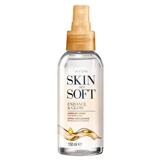 Skin So Soft Enhance & Glow Airbrush Tanning Spray - 150ml 5.07 Oz