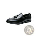 Tassel Loafers Polished Leather Slip on Shoes