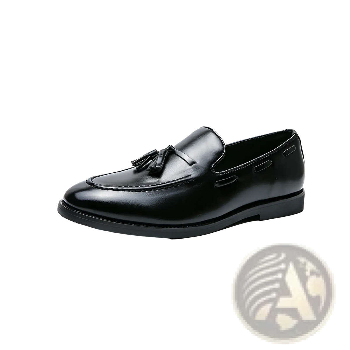 Tassel Loafers Polished Leather Slip on Shoes