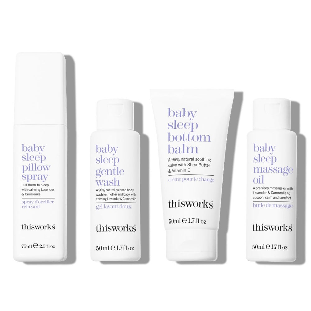 This Works Baby Sleep Bedtime Ritual 4-Piece Gift Set
