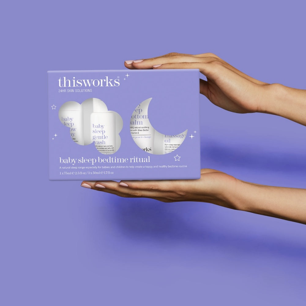 This Works Baby Sleep Bedtime Ritual 4-Piece Gift Set