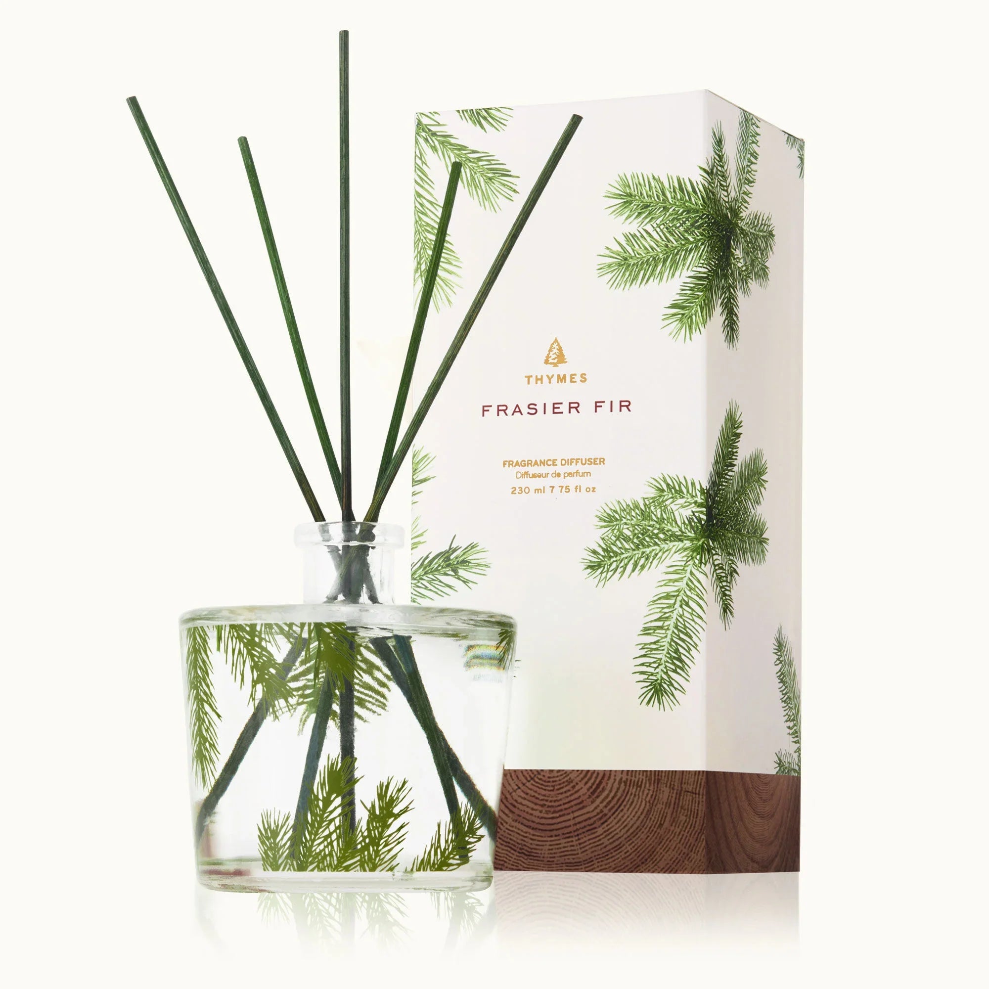 Thymes Frasier Fir Pine Needle Reed Diffuser 7.75 OZ