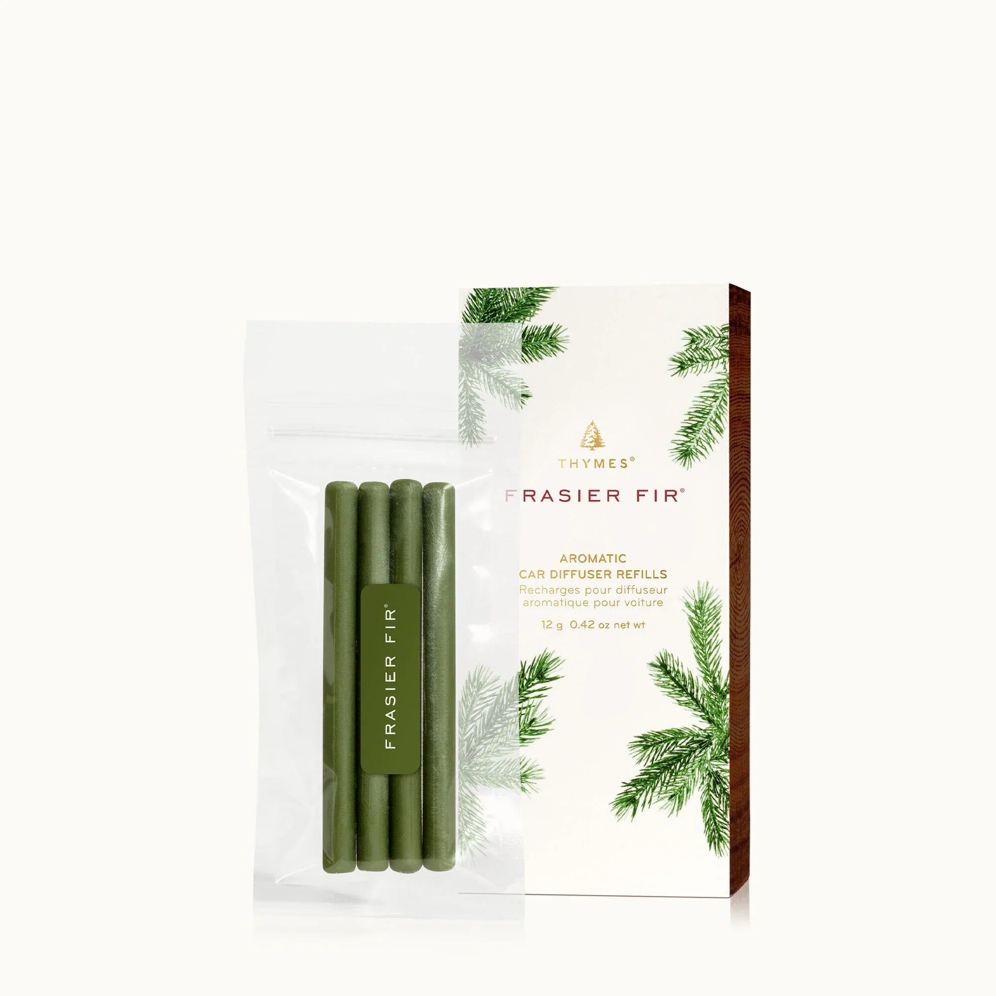Thymes Frasier Fir Car Diffuser Refill