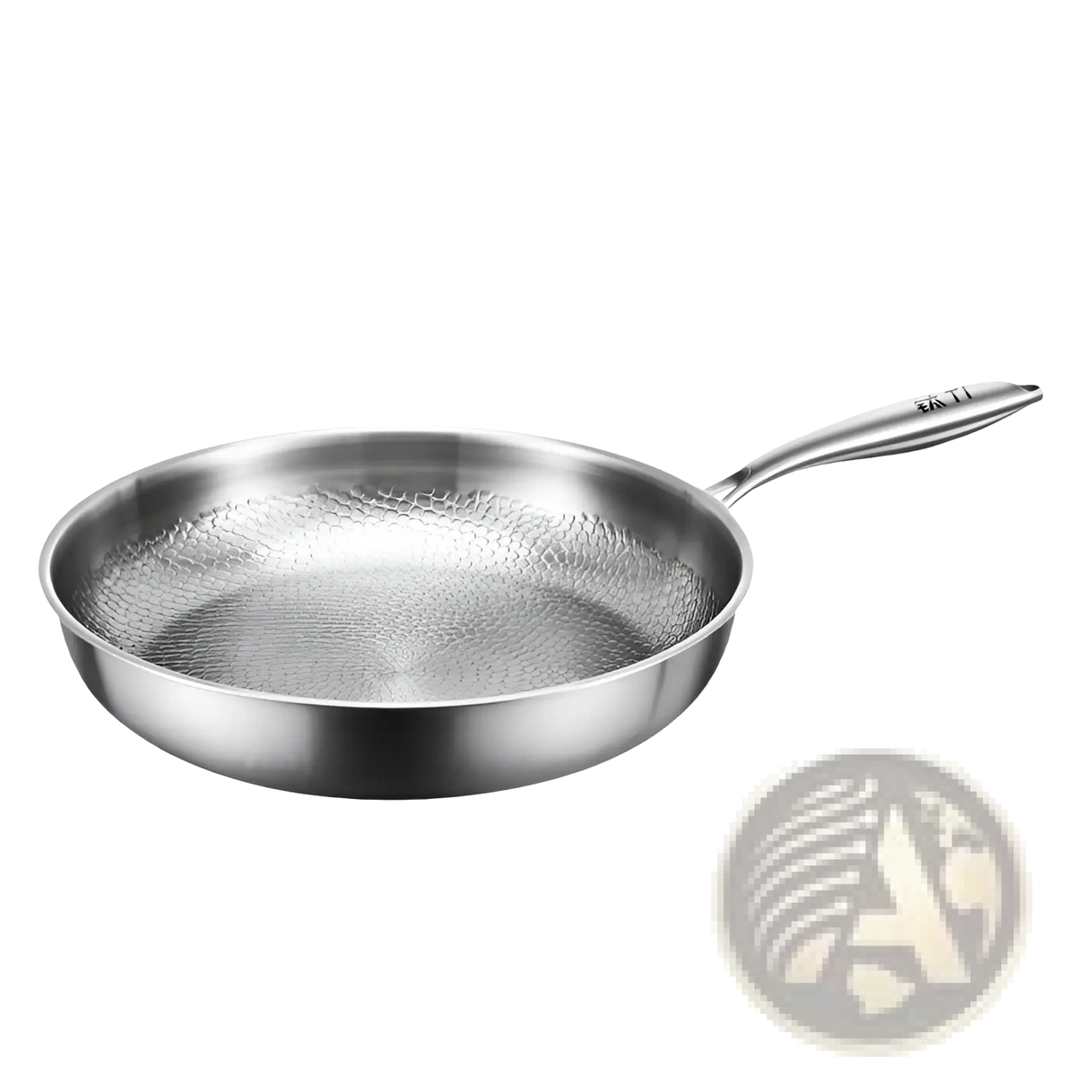 Titanium Hammered Non-stick Frying Pan with Lid