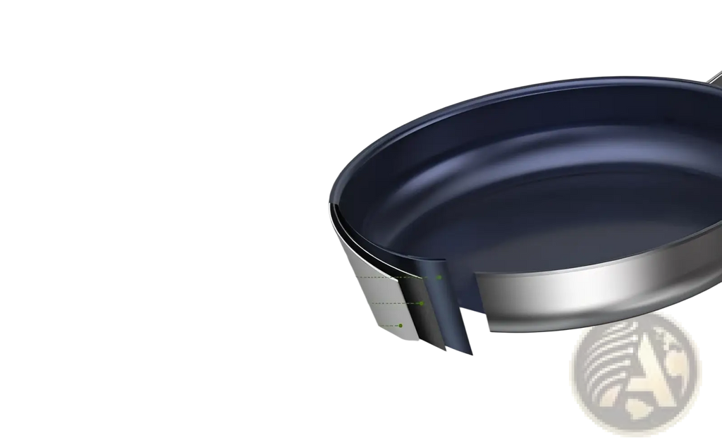Titanium Non-stick Frying Pan 10-inch Stainless Steel