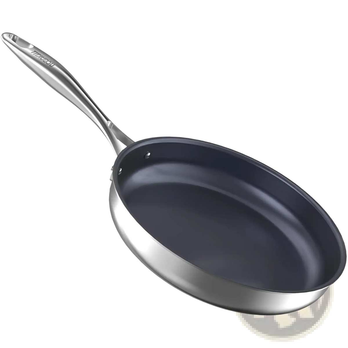 Titanium Non-stick Frying Pan 10-inch Stainless Steel
