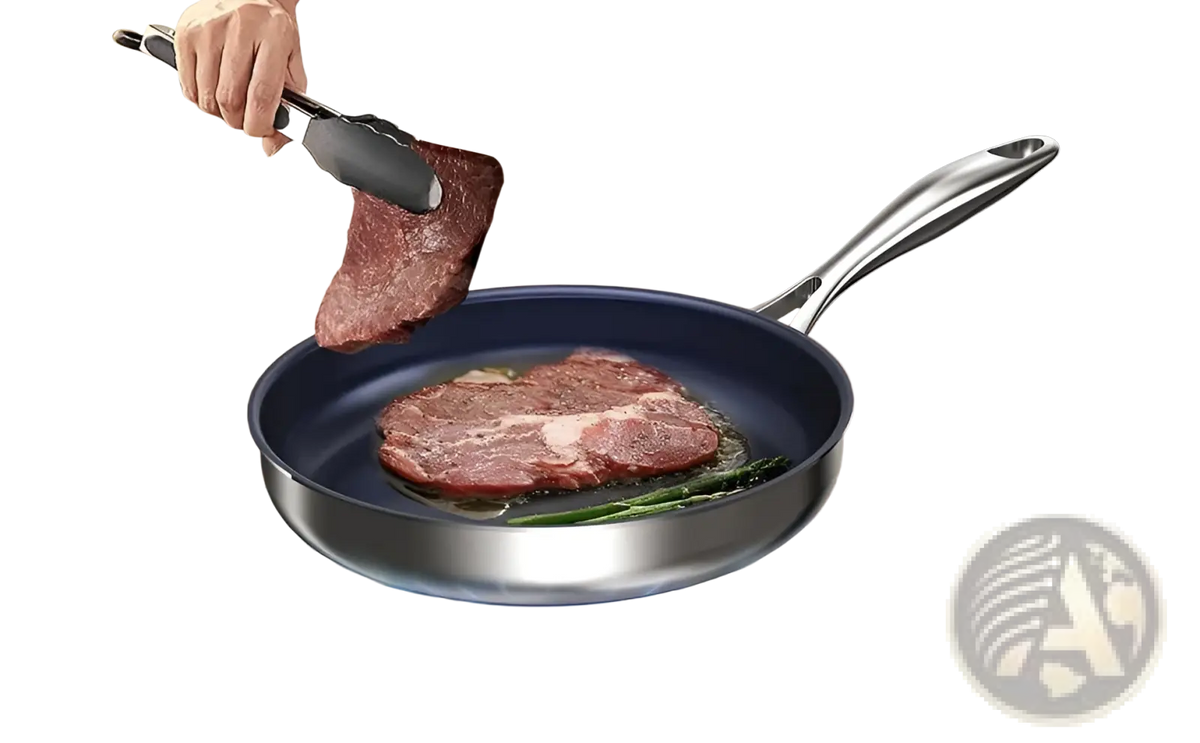 Titanium Non-stick Frying Pan 10-inch Stainless Steel