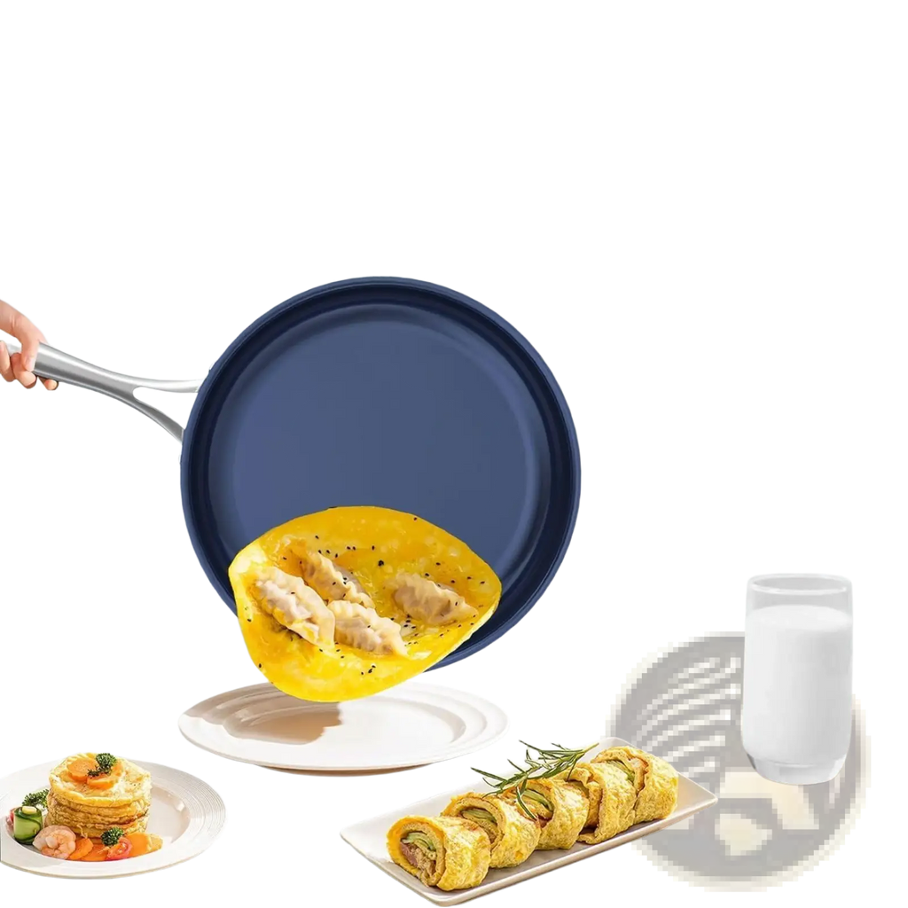 Titanium Non-stick Frying Pan 10-inch Stainless Steel