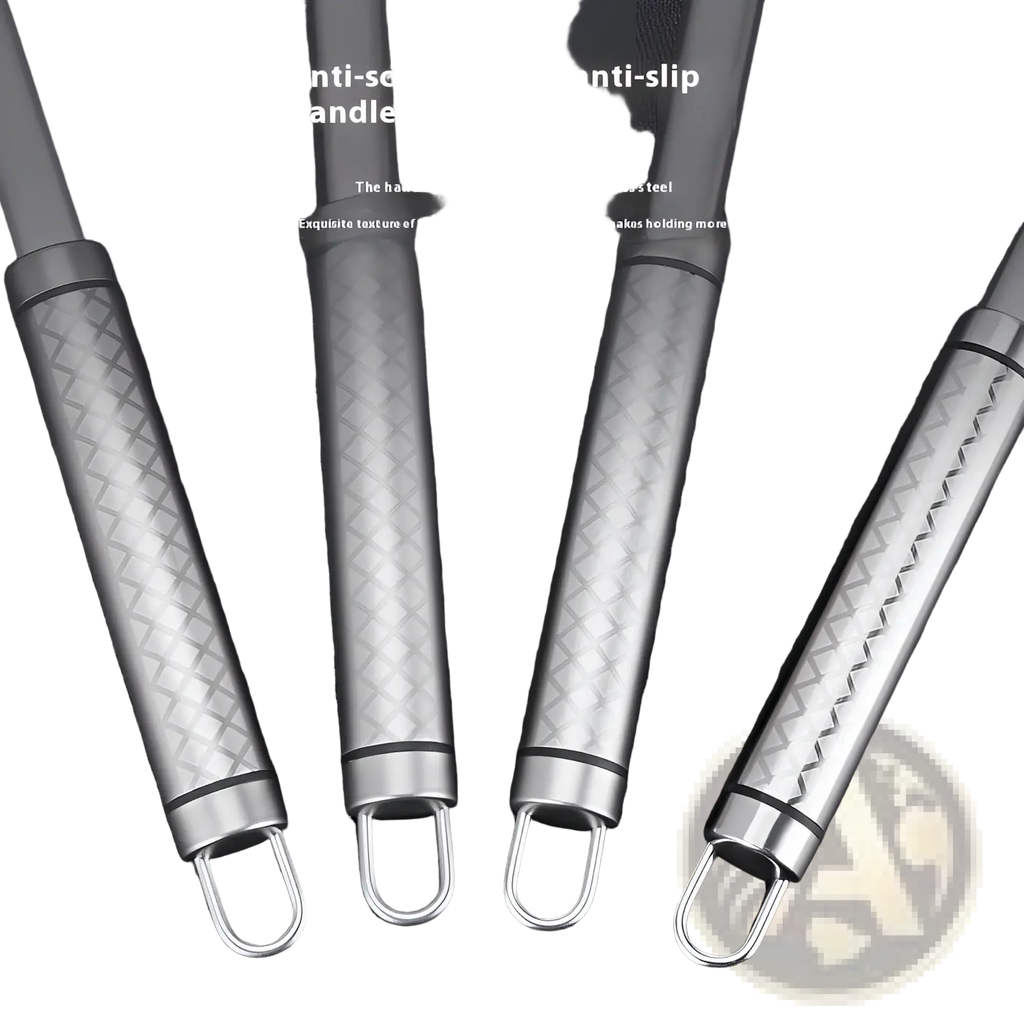 Titanium Wok Spatula and Kitchen Utensil Set