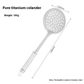 Titanium Wok Spatula and Kitchen Utensil Set