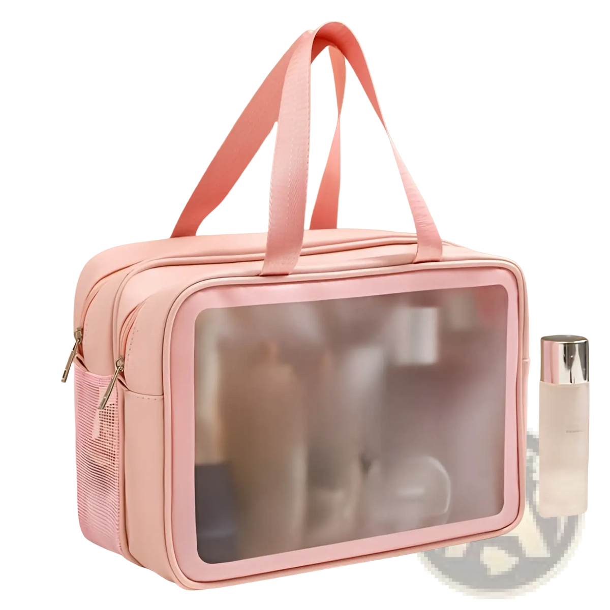 Travel Makeup Bag Dry Wet Separation Wash Organizer