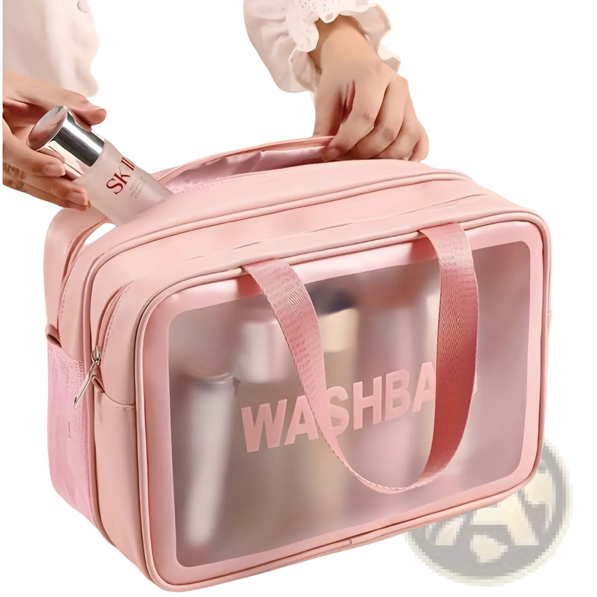 Travel Makeup Bag Dry Wet Separation Wash Organizer