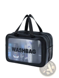 Travel Makeup Bag Dry Wet Separation Wash Organizer