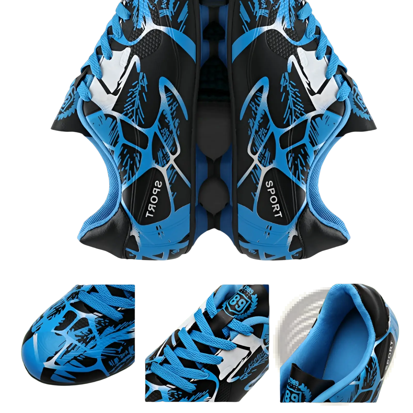 36-45 Football Shoes Sneakers Men Women,Low Top Spike Cleats Football Boots Youth Kids,Soccer Athletics Training Shoes Boys Girls,Unisex