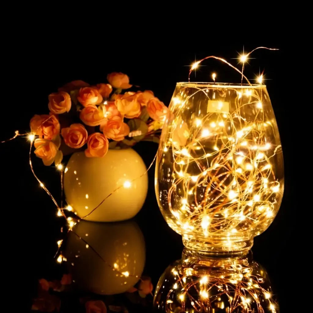 USB LED String Lights | Waterproof Copper Wire Fairy Garland