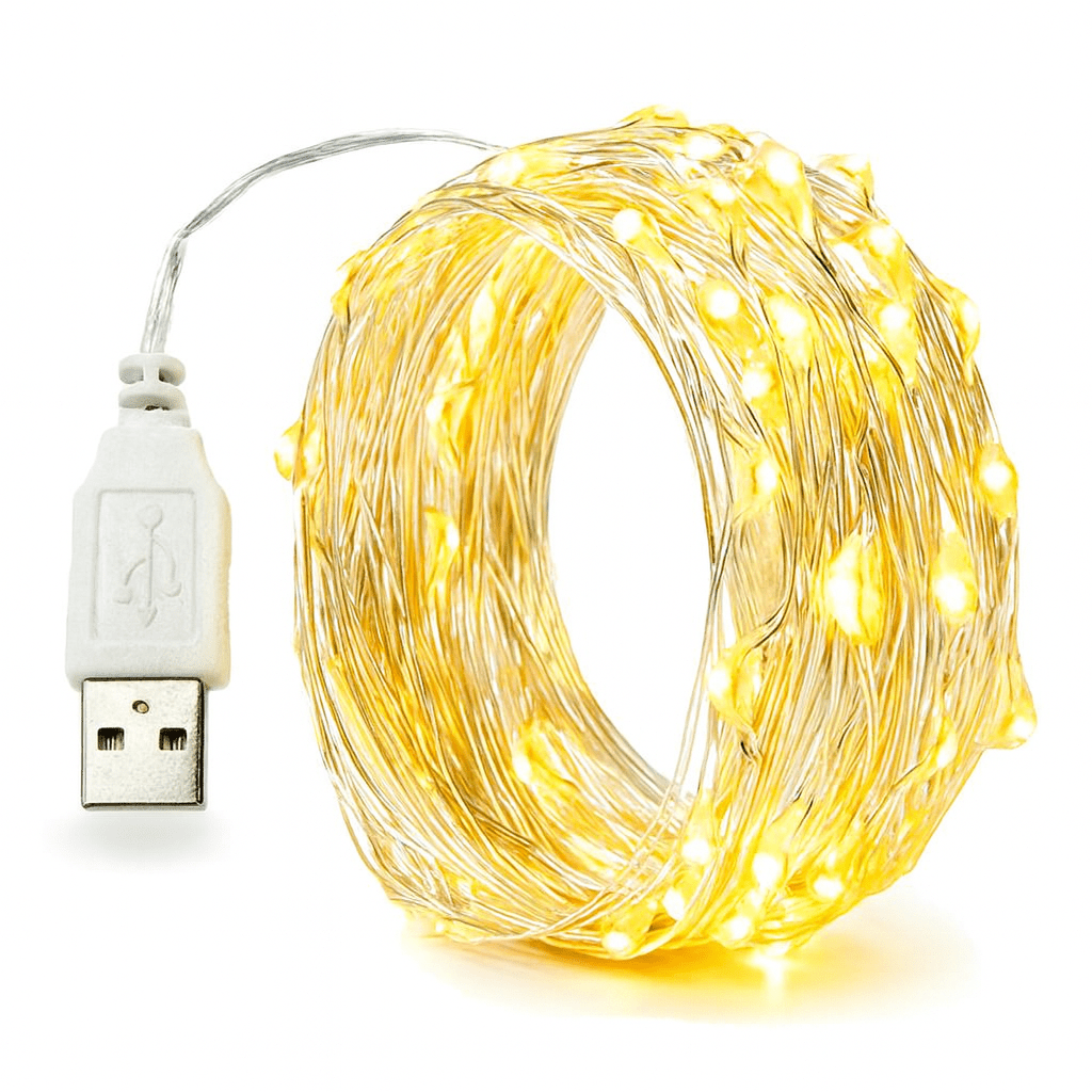 USB LED String Lights | Waterproof Copper Wire Fairy Garland