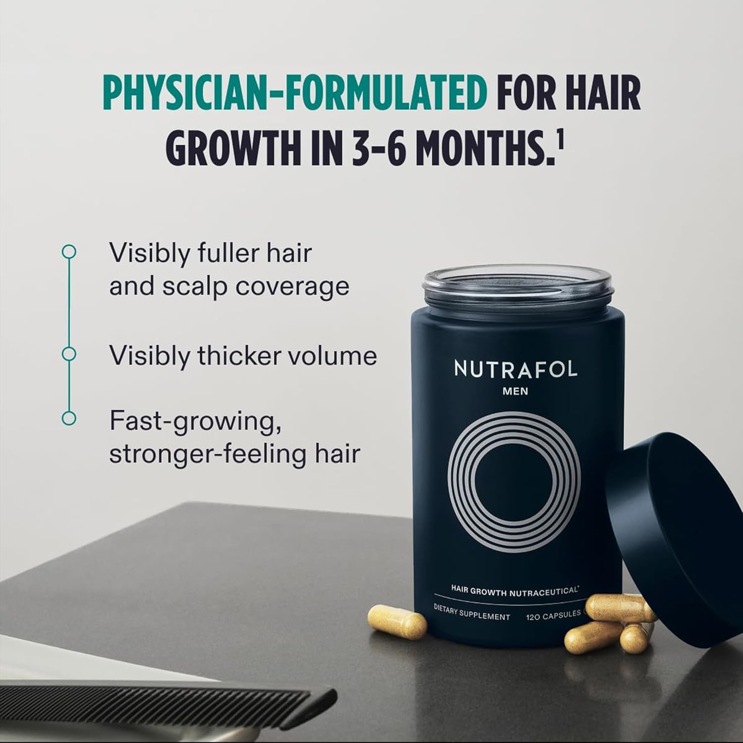 Nutrafol Men's Hair Growth Supplement 3-Month Supply