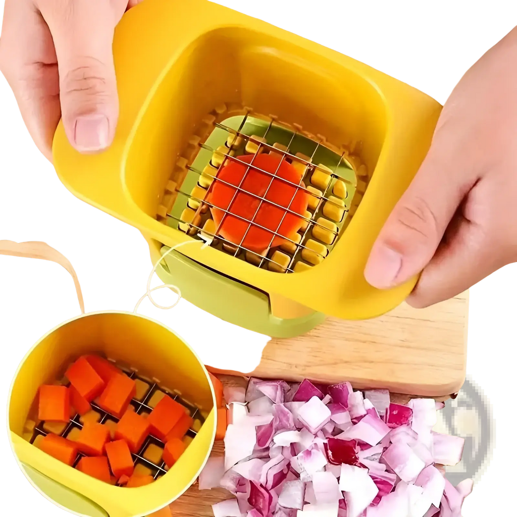 Vegetable Chopper and Manual Fruit Slicer Tool