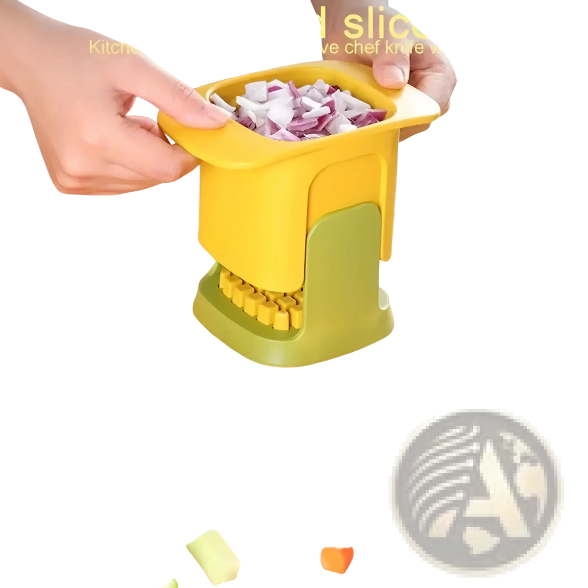 Vegetable Chopper and Manual Fruit Slicer Tool