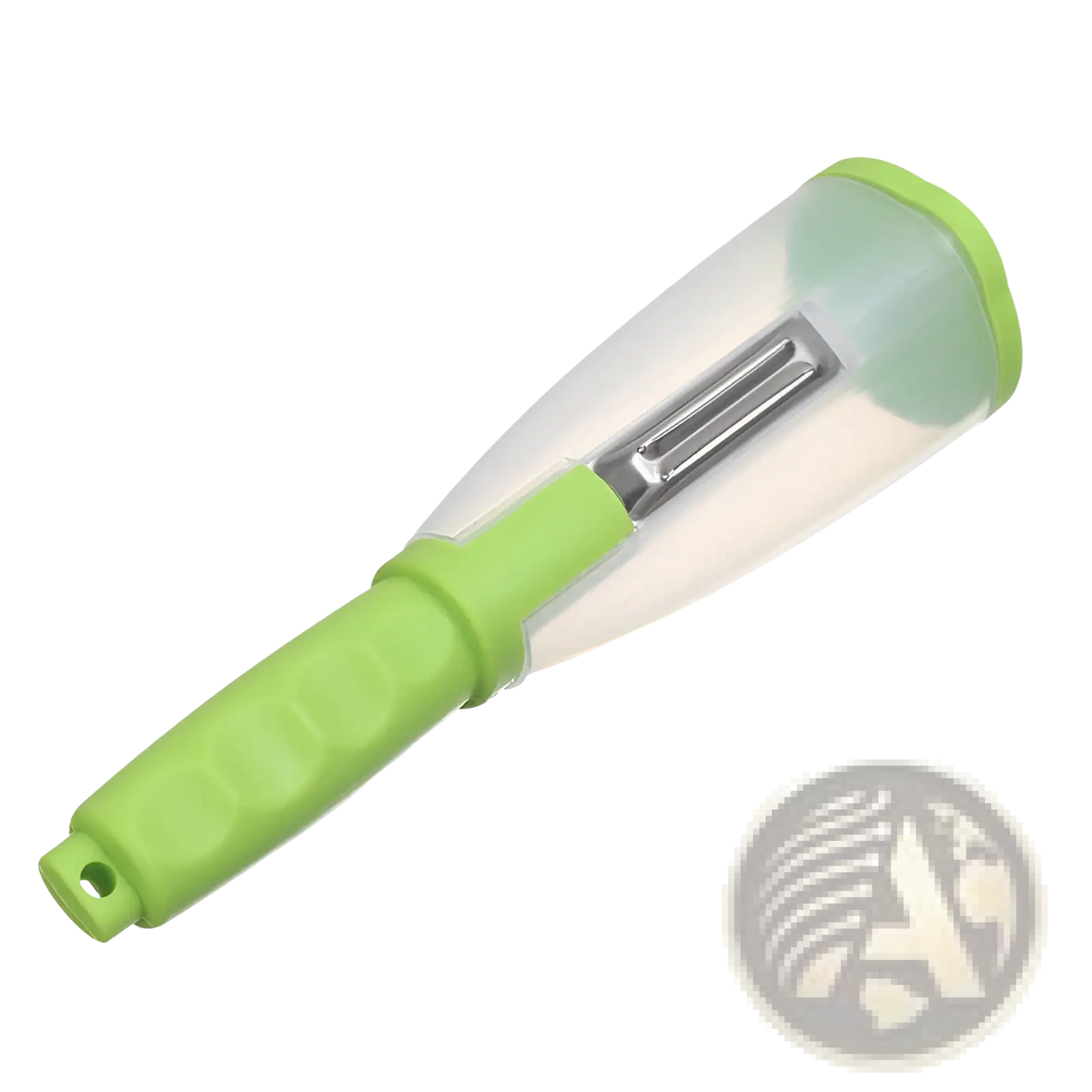 Vegetable Peeler with Storage Box and Stainless Blade