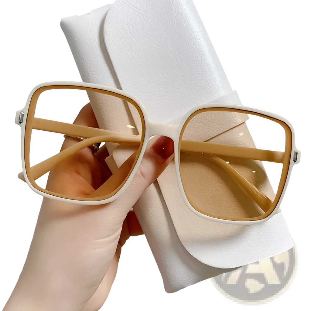 Vintage Square Gradient Uv Protection Fashion Sunglasses