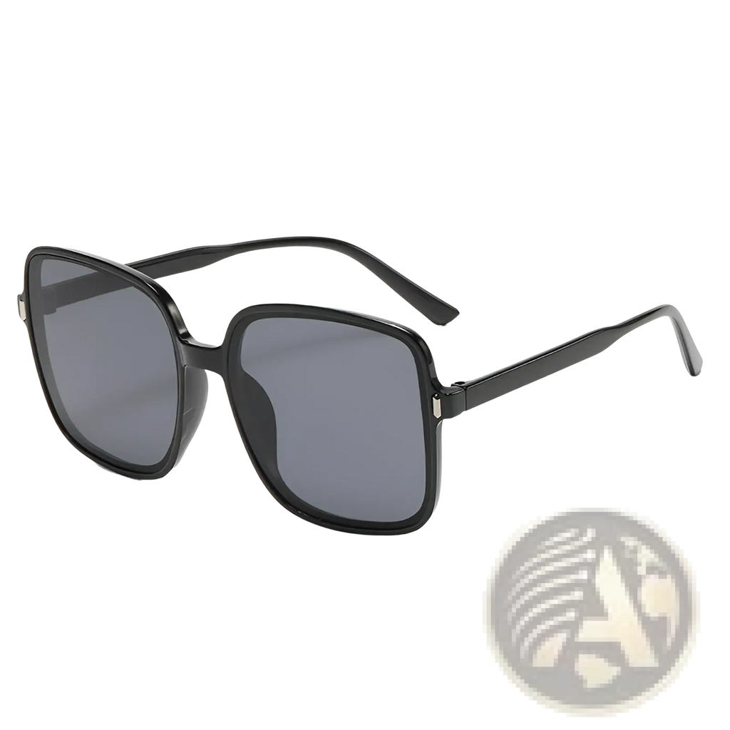 Vintage Square Gradient Uv Protection Fashion Sunglasses