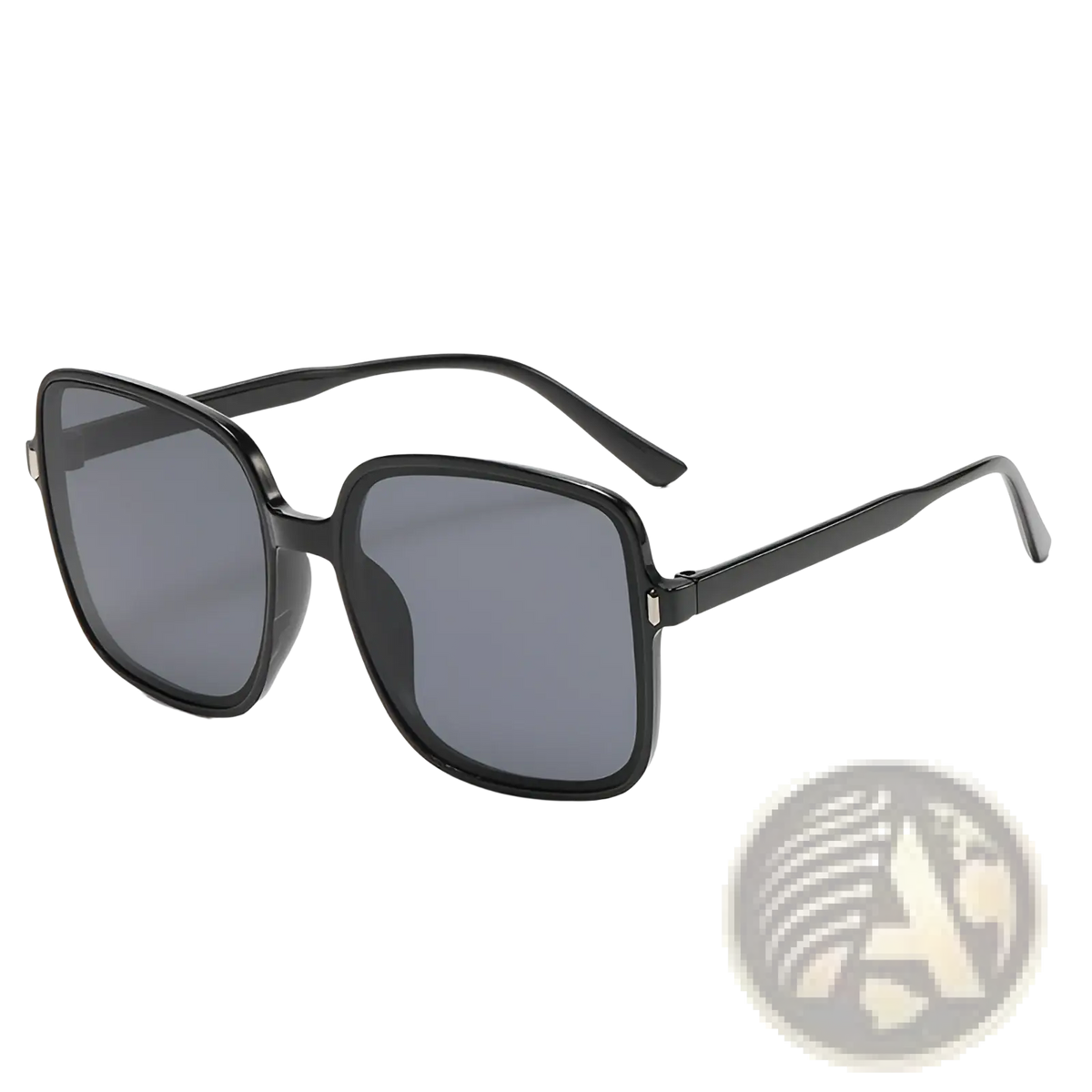 Vintage Square Gradient Uv Protection Fashion Sunglasses