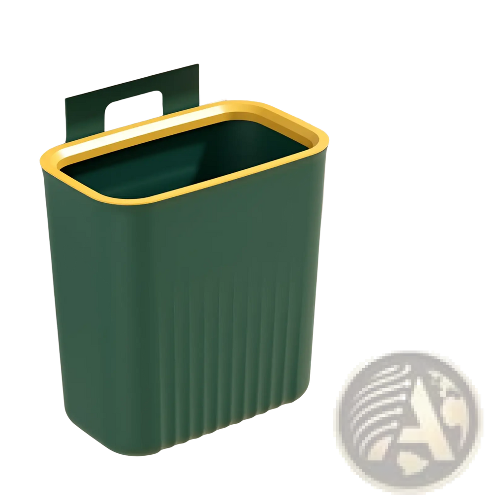Wall Mounted Kitchen Trash Bin with Lid 9l