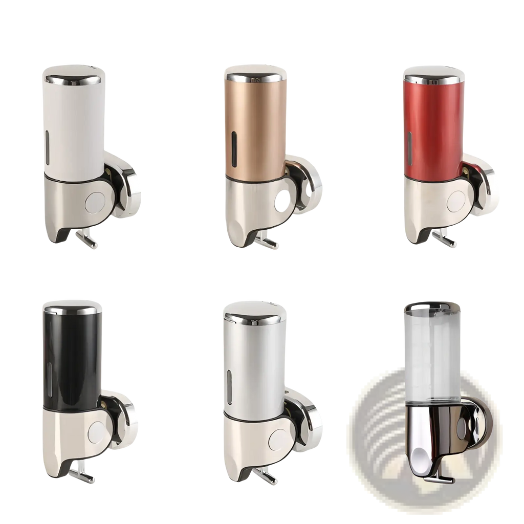 Wall Mounted Soap Dispenser Chrome Abs Pump