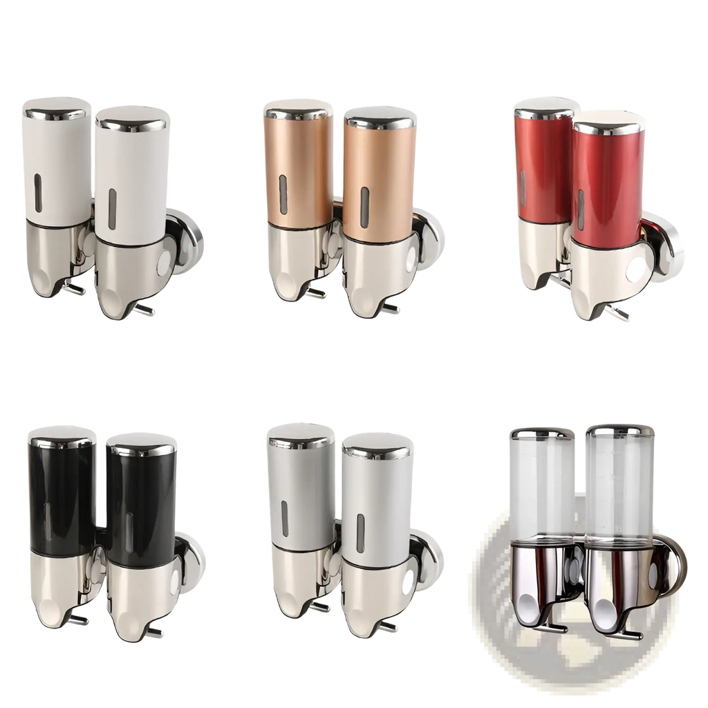 Wall Mounted Soap Dispenser Chrome Abs Pump