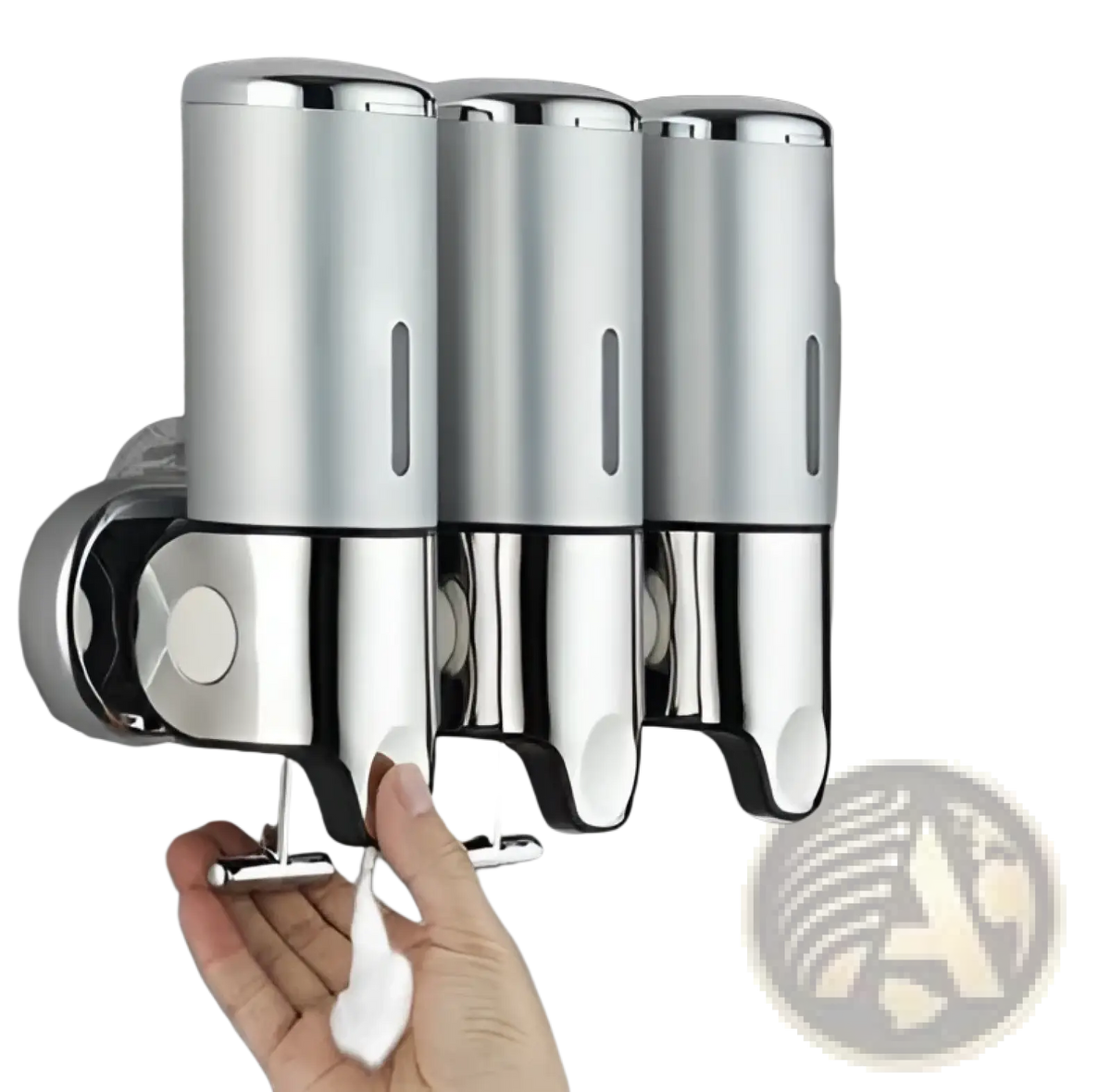 Wall Mounted Soap Dispenser Chrome Abs Pump
