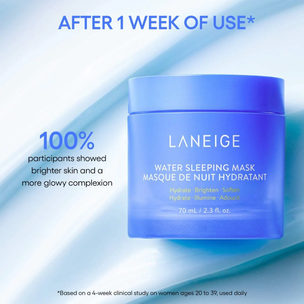 Laneige Water Sleeping Mask with Niacinamide & Squalane 2.3 Oz