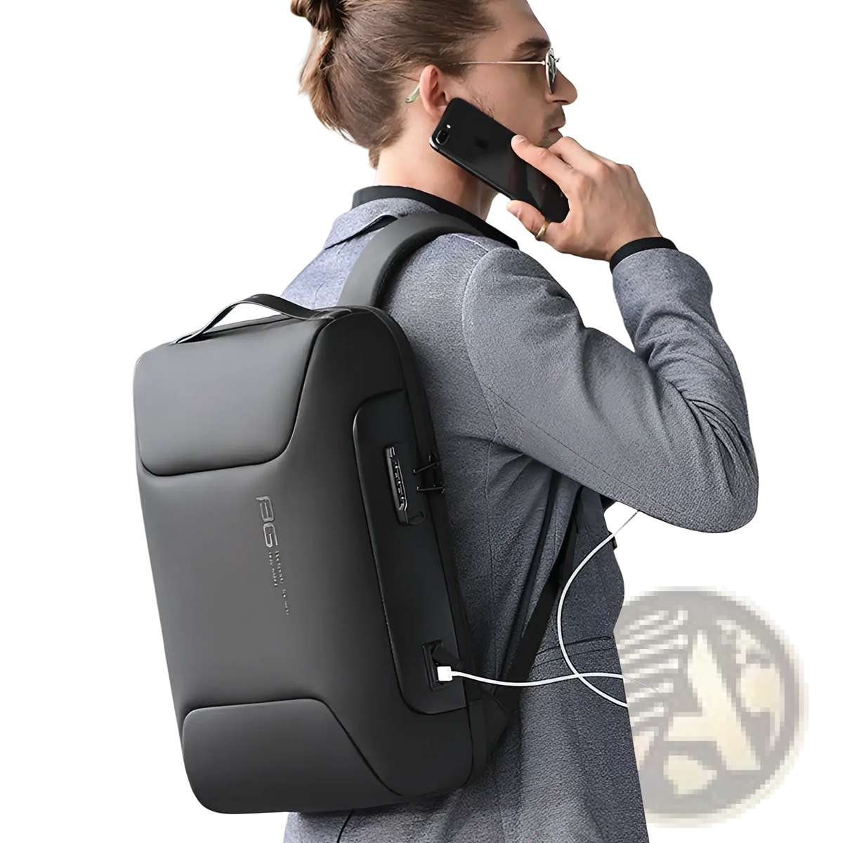 Waterproof Business Laptop Backpack with Usb Port