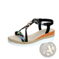 Wedge Sandals for Women Woven Espadrille Flats
